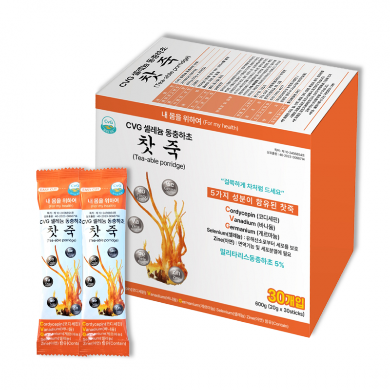 강원더몰,CVG 셀레늄 동충하초찻죽(2개묶음할인적용)
